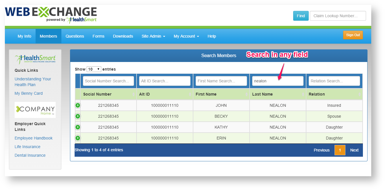 Web eXchange Documentation > Members - EC > empmembersearch.png
