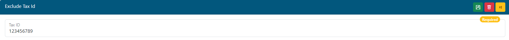 Web eXchange TPA Center Documentation > Setup-Exclude Tax ID > image-2024-4-1_11-22-24.png