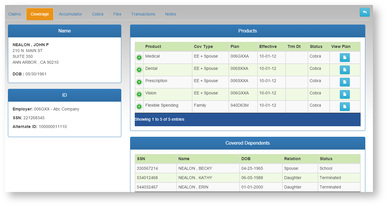 Web eXchange TPA Center Documentation > Members > tpa-members-coverage.png