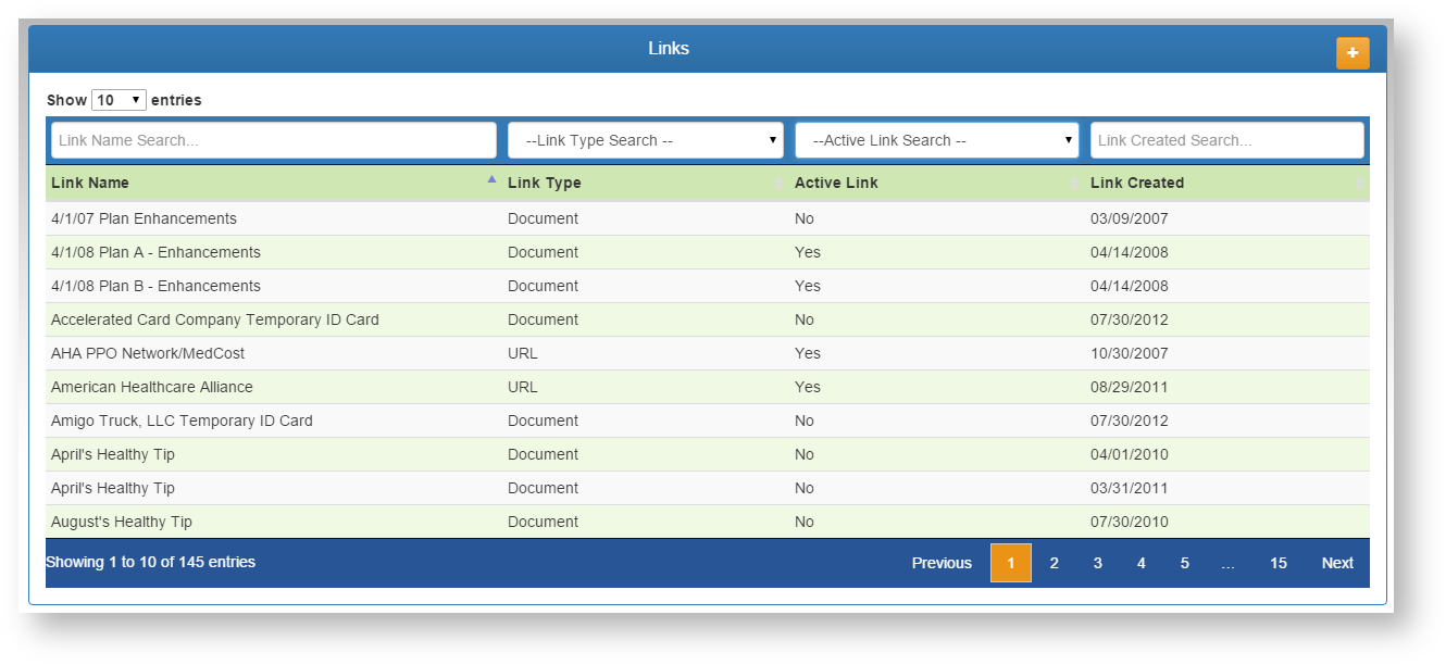 Web eXchange TPA Center Documentation > Links > tpa-setup-links-list.png