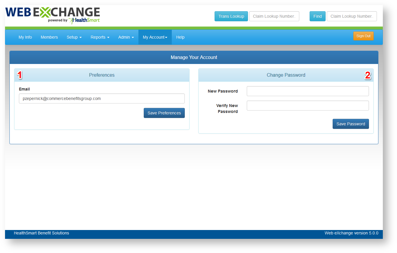 Web eXchange TPA Center Documentation > Manage > tpa-center-manage-account.png
