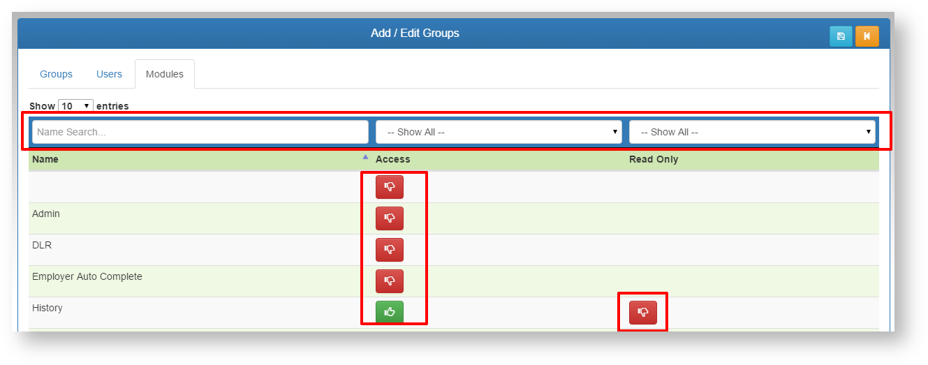 Web eXchange TPA Center Documentation > Setup-Groups > tpa-admin-groups-modules.png