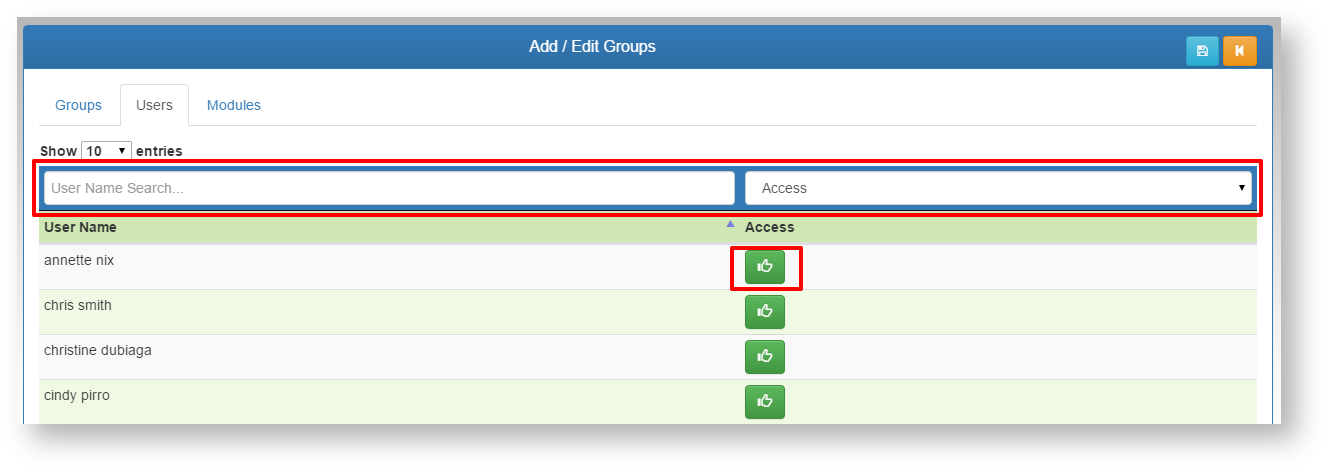 Web eXchange TPA Center Documentation > Setup-Groups > tpa-admin-groups-users.png