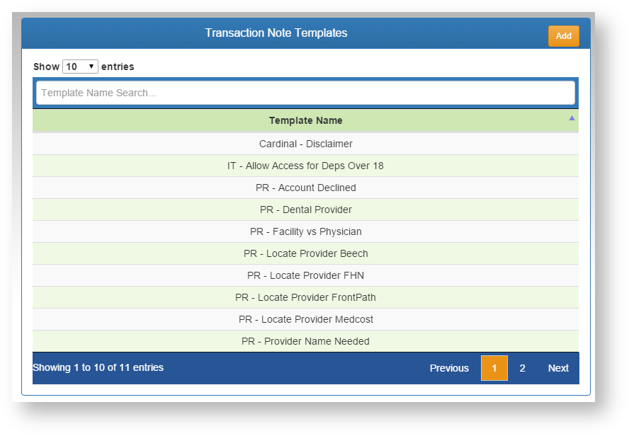 Web eXchange TPA Center Documentation > Note Templates > tpa_note_template_list.png